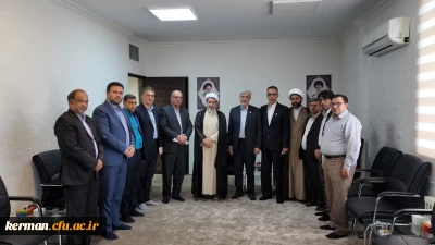 دیدار رئیس دانشگاه فرهنگیان کشور با نماینده ولی فقیه در استان و امام جمعه کرمان
