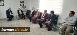 دیدار رئیس دانشگاه فرهنگیان کشور با نماینده ولی فقیه در استان و امام جمعه کرمان 5