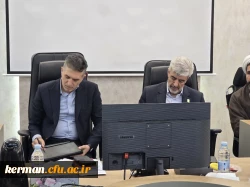 نشست صمیمی رئیس دانشگاه فرهنگیان کشور با اعضای هیئت علمی ،کارکنان و دانشجومعلمان دانشگاه فرهنگیان استان کرمان 2