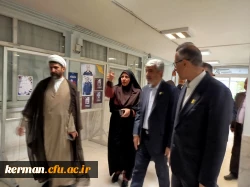 بازدید رئیس دانشگاه فرهنگیان کشور از پردیس شهید باهنر کرمان 6