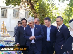 باحضور دکتر برزوئی رئیس دانشگاه فرهنگیان کشور درکرمان انجام شد: افتتاح بازارچه دانشجویی صنایع دستی، طراحی،غذاهای خانگی و محصولات حجاب 3