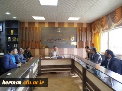 دیدار دکتر بلوردی  با رئیس هسته گزینش اداره کل آموزش وپرورش استان کرمان 2