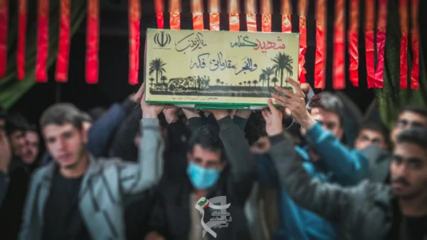 تشییع شهید گمنام در دانشگاه فرهنگیان کرمان 10