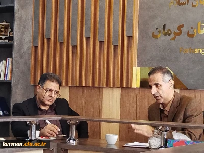 بازدید مدیرکل سیاسی استانداری از حوزه دانشجویی دانشگاه فرهنگیان کرمان؛ 

تأکید بر رسیدگی مشکلات رفاهی دانشجویان بررسی راههای پرداخت کسورات دانشجویی