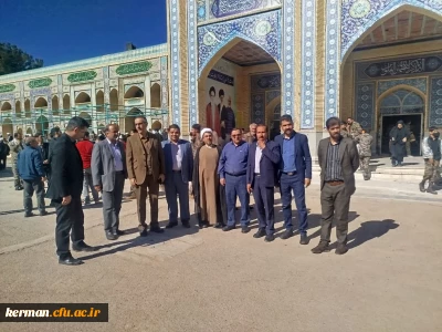 حضور دانشگاهیان دانشگاه فرهنگیان کرمان در رزمایش اقتدار بسیجیان 