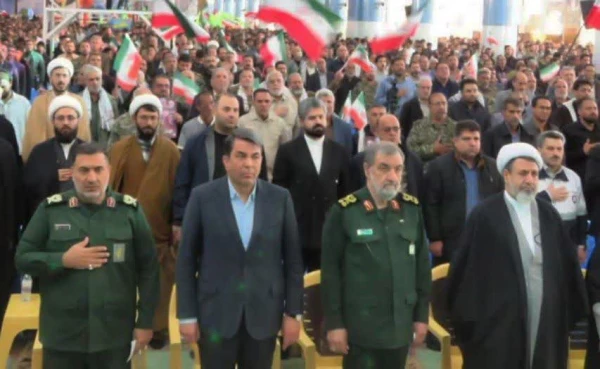 حضور دانشگاهیان دانشگاه فرهنگیان کرمان در رزمایش اقتدار بسیجیان  4