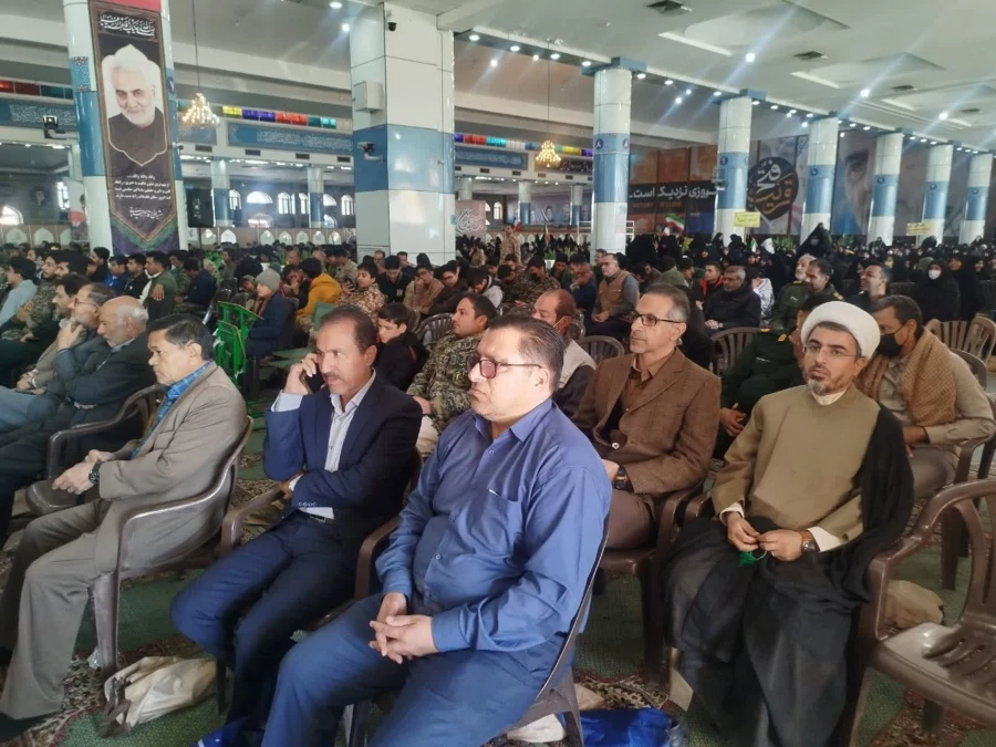 حضور دانشگاهیان دانشگاه فرهنگیان کرمان در رزمایش اقتدار بسیجیان  6