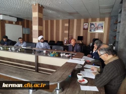 بررسی برنامه های هفته پژوهش در جلسه شورای پژوهشی دانشگاه فرهنگیان استان کرمان 2