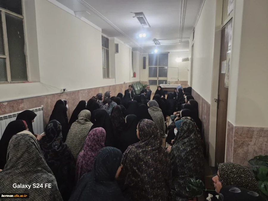 بازدید میدانی مسئولین دانشگاه از سرای دانشجویی مریم پردیس شهیدباهنر سایت علامه طباطبایی 4