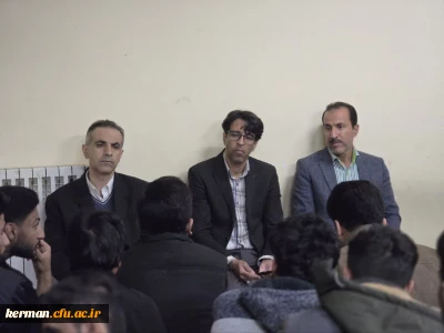 بازدید میدانی مسئولین دانشگاه از سرای دانشجویی شهید دادبخش (بلوک  خوابگاهی ۶) 