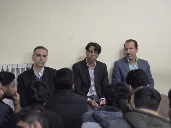 بازدید میدانی مسئولین دانشگاه از سرای دانشجویی شهید دادبخش (بلوک  خوابگاهی ۶)  2