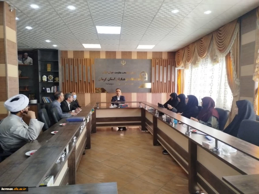 برگزاری شورای آموزشی دانشگاه فرهنگیان استان کرمان 2