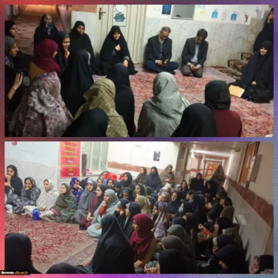 بازدید میدانی مسئولین دانشگاه از سرای دانشجویی نرگس پردیس شهیدباهنر 2