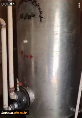 تعویض منبع های فرسوده آبگرم در پردیس شهید باهنر