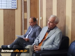 دیدار رئیس دانشگاه فرهنگیان استان با رئیس هیئت مدیره مجمع خیرین مدرسه ساز استان کرمان 2