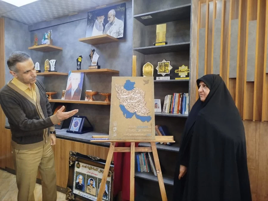 رونمایی از پوستر پنجمین دوره اردوی راهیان مقاومت دانشگاه فرهنگیان کشور 6