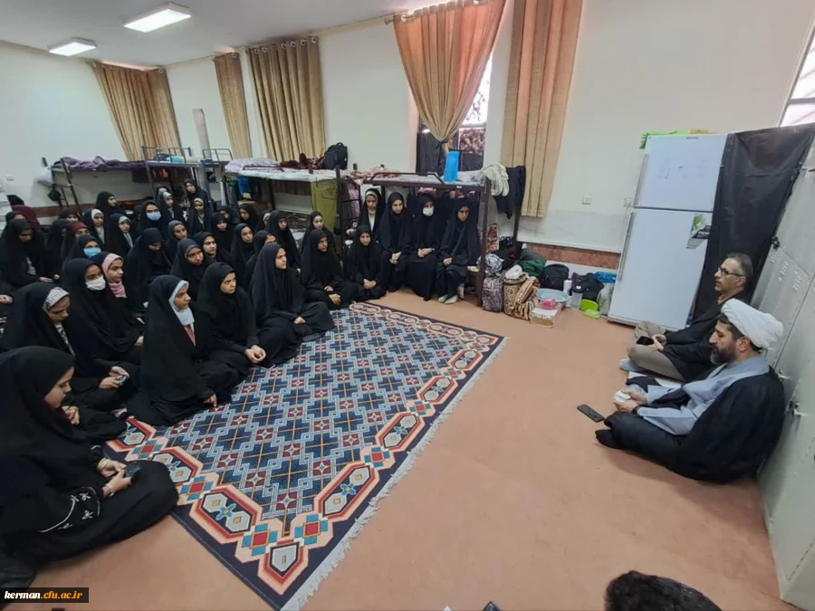  بازدید مسئولین دانشگاه فرهنگیان استان کرمان از خوابگاه دانشجویی واحد تابعه جیرفت 2