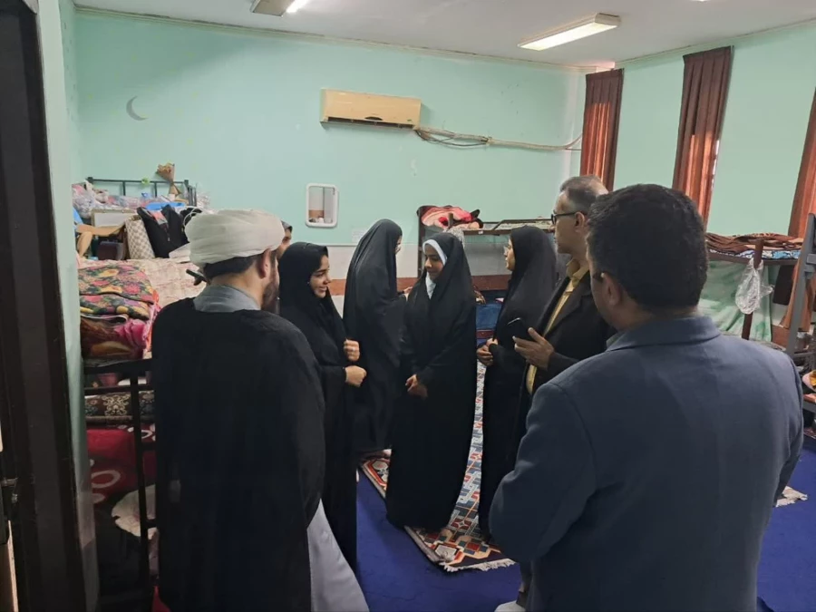  بازدید مسئولین دانشگاه فرهنگیان استان کرمان از خوابگاه دانشجویی واحد تابعه جیرفت 2