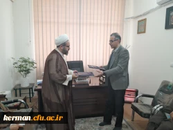 امضای تفاهم نامه همکاری مشترک دانشگاه فرهنگیان کرمان و مرکز مدیریت حوزه های علمیه استان کرمان 2