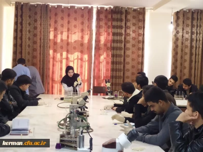 به همت انجمن علمی پژوهشگری دانشگاه فرهنگیان کرمان انجام شد:

 برگزاری کارگاه آموزش علوم تجربی با تکیه بر الگوی تدریس آزمایشگاهی