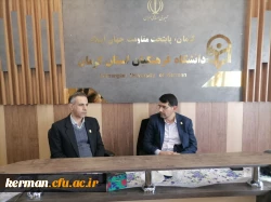 بازدید معاون فرهنگی دانشگاه فرهنگیان از اردوهای راهیان مقاومت در کرمان 2