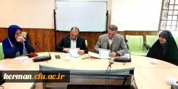 تفاهم نامه همکاری دانشگاه فرهنگیان کرمان و کانون پرورش فکری کودکان و نوجوانان کرمان منعقد گردید 6