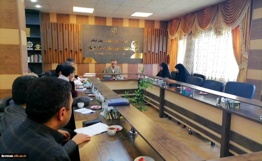 پیگیری پروژه های عمرانی در حوزه های آموزشی، رفاهی و فرهنگی دانشگاه فرهنگیان کرمان  2