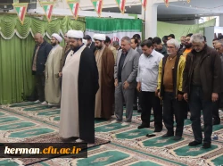 انجام مراسم معنوی تکریم مسجد الزهرا(س) کرمان 2