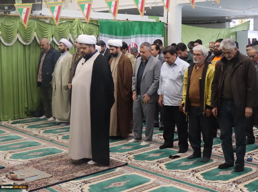 انجام مراسم معنوی تکریم مسجد الزهرا(س) کرمان 2