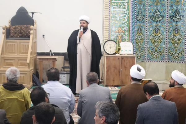 انجام مراسم معنوی تکریم مسجد الزهرا(س) کرمان 3