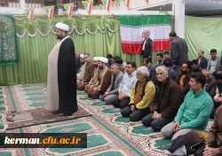 انجام مراسم معنوی تکریم مسجد الزهرا(س) کرمان 4