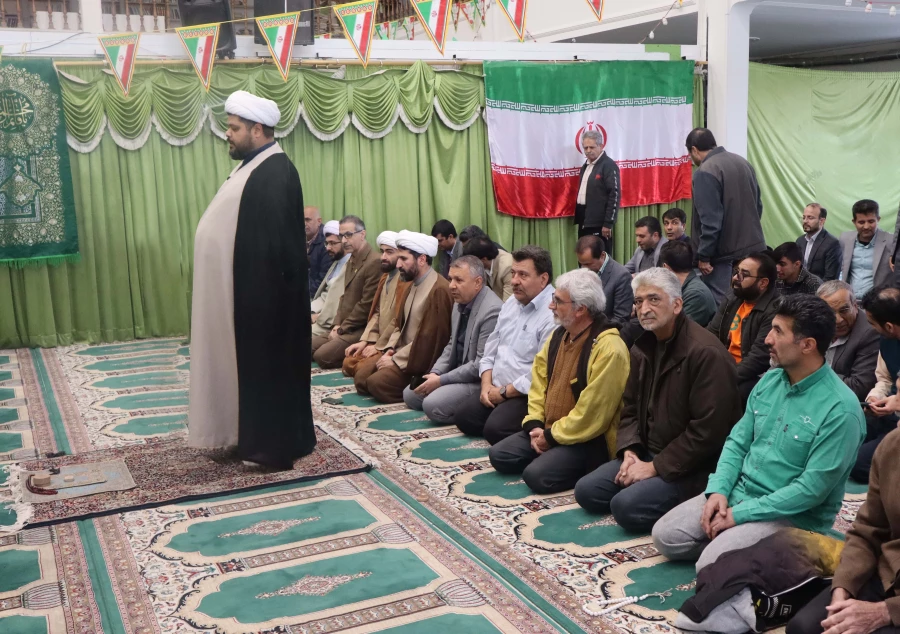 انجام مراسم معنوی تکریم مسجد الزهرا(س) کرمان 4