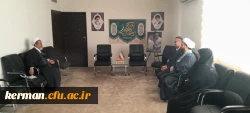 رئیس دانشگاه فرهنگیان کرمان با نماینده ولی فقیه در استان کرمان دیدار کرد 2