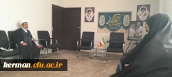 رئیس دانشگاه فرهنگیان کرمان با نماینده ولی فقیه در استان کرمان دیدار کرد 3