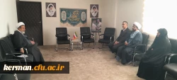 رئیس دانشگاه فرهنگیان کرمان با نماینده ولی فقیه در استان کرمان دیدار کرد 4