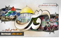 پیام رئیس دانشگاه فرهنگیان کرمان به مناسبت فرارسیدن روز جهانی قدس 2