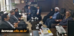 دیدار رئیس دانشگاه فرهنگیان با مدیرکل آموزش و پرورش استان کرمان 5