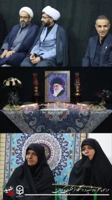 مراسم اربعین قائد شهید حضرت آیت الله العظمی خامنه ای در دانشگاه فرهنگیان کرمان برگزار شد 3