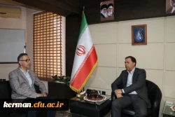 دیدار رئیس دانشگاه فرهنگیان کرمان با رئیس سازمان مدیریت و برنامه ریزی استان کرمان 5