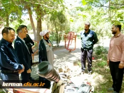 بازدید میدانی رئیس دانشگاه فرهنگیان کرمان در هفته کار و کارگر از فضای فیزیکی دانشکده علوم تربیتی  3