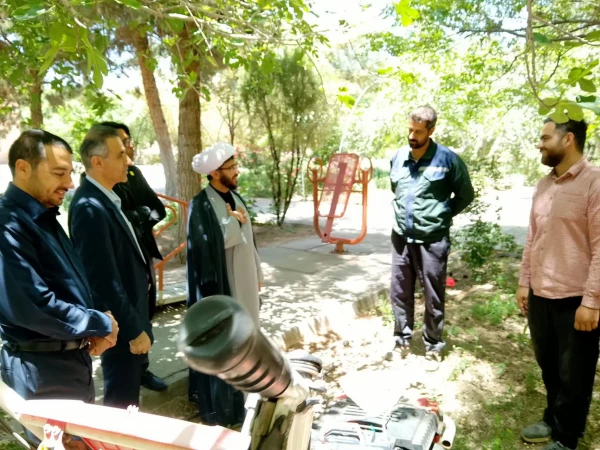 بازدید میدانی رئیس دانشگاه فرهنگیان کرمان در هفته کار و کارگر از فضای فیزیکی دانشکده علوم تربیتی  3