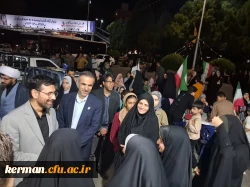 عملکرد موکب های دانشگاه فرهنگیان کرمان در تجمعات شبانه قابل تقدیر است 3